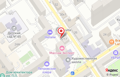 Легионер на Средне-Московской улице на карте