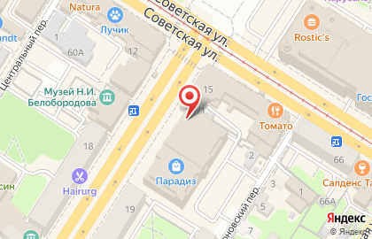 Магазин Стильпарк на проспекте Ленина на карте