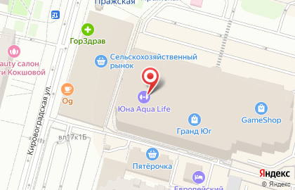 Цвет Диванов на Пражской на карте
