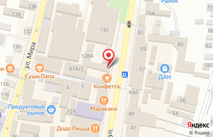Салон-магазин МТС на Красной улице, 128А на карте