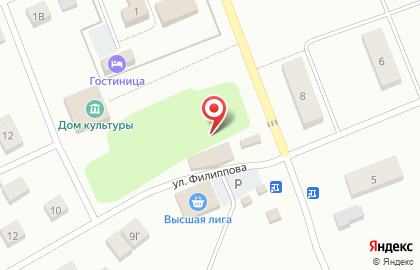 Солнышко, д. Середняя на карте