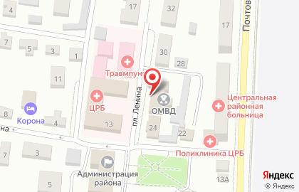 МВД России по Рыбновскому району на карте