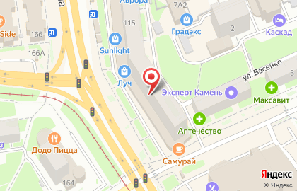 КБ Банк Москвы на улице Коминтерна на карте