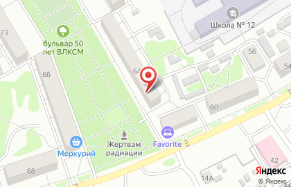 Сибсоцбанк в Барнауле на карте