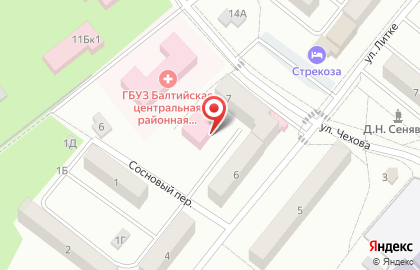 Страховая компания Капитал Медицинское Страхование на улице Чехова на карте