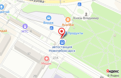 Транспортная компания Пегас-Авто в Новочебоксарске на карте