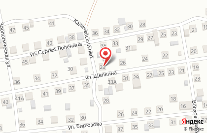 Продуктовый магазин на ул. Щепкина, 1а на карте