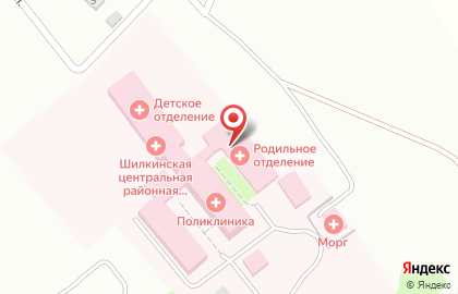 Шилкинская центральная районная больница на карте