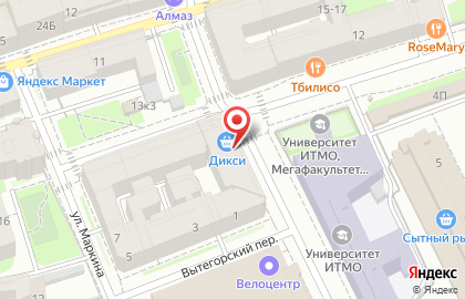 Пекарня Люди Любят в Петроградском районе на карте