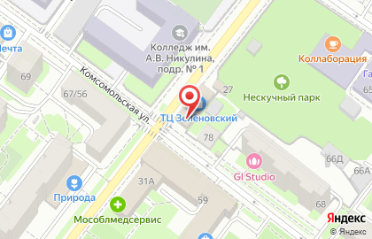 Магазин фруктов и овощей в Москве на карте