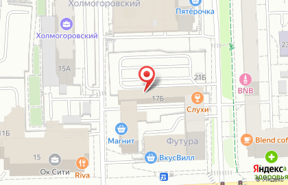 Terminal на улице Холмогорова на карте