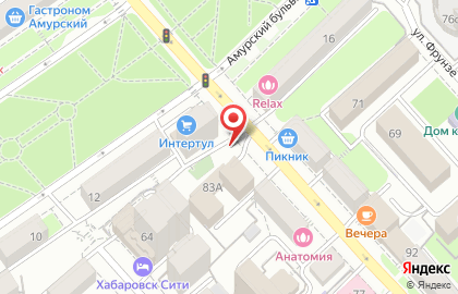 ОАО Банк Москвы в Центральном районе на карте