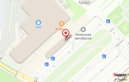 Столовая в Москве на карте