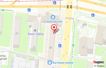 Магазин нижнего белья Империя на улице Карпинского на карте