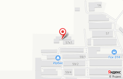 Компания по грузоперевозкам на Енисейской улице на карте