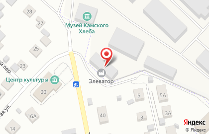 ОАО Набережночелнинский элеватор на карте