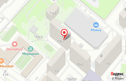 Три колодца на карте