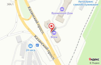 Мотель Вояж на карте