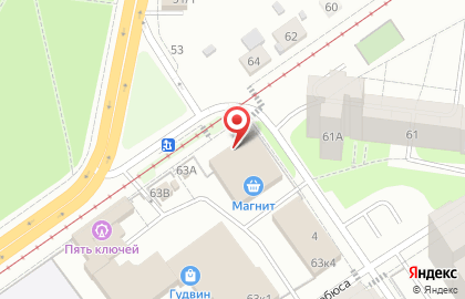 Компания Дали в Мотовилихинском районе на карте