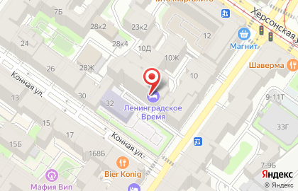 Витязь на площади Александра Невского I на карте