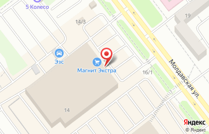 Магазин Зоомир на Молдавской улице на карте