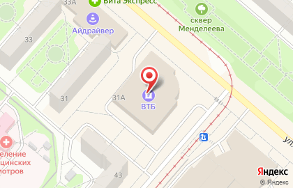 Ювелирный магазин Золотой на улице Менделеева на карте