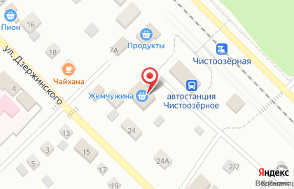 Аптека Фармация на улице Дзержинского на карте