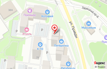 Производственное объединение Альфа в Петрозаводске на карте