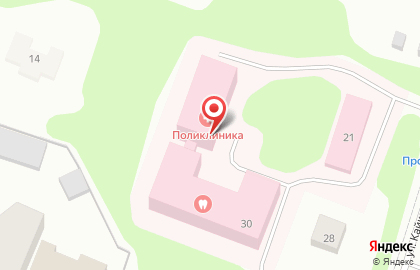 Кольская центральная районная больница на улице Кайкова на карте