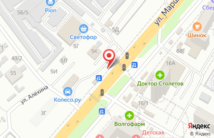 Шашлычная Золотой шампур в Краснооктябрьском районе на карте