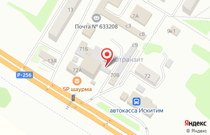 Автокомплекс, ИП Каштанова Г.А. на карте