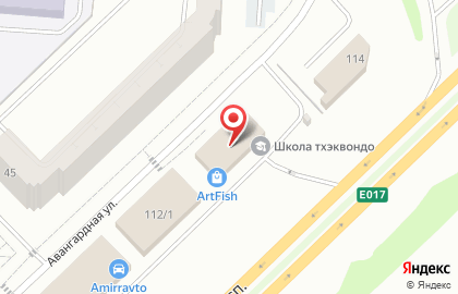Салон входных стальных дверей «Гранит» на карте