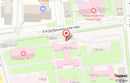 Морозовская детская городская клиническая больница на Добрынинской на карте
