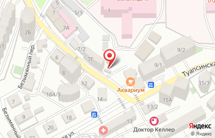 Продуктовый магазин в Сочи на карте