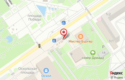 Киоск по продаже печатной продукции Газетный Двор в Олимпийском микрорайоне на карте