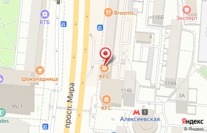 Трансмост-тур на Алексеевской на карте