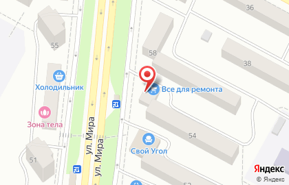 Банкомат Байкальский Банк Сбербанка России, Центральный округ на улице Мира, 54а на карте