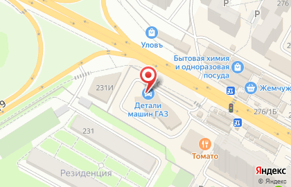 Магазин автозапчастей 9 Вал в Советском районе на карте
