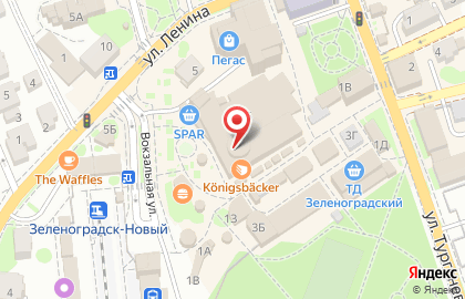 Восточный Экспресс Банк на улице Тургенева на карте