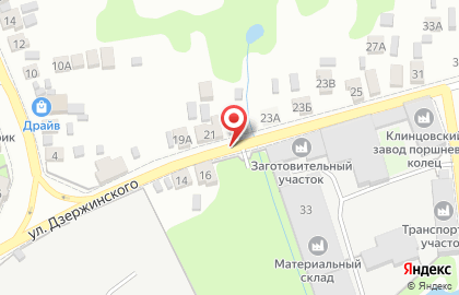 Юрист в Клинцах Шевцов на карте