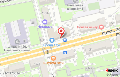 Технический центр Дозор на проспекте Ленина на карте