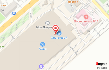Магазин смешанных товаров в Заводском районе на карте
