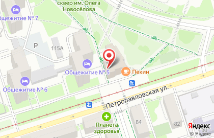 Экспресс-кофейня Enoticoff на Петропавловской улице на карте