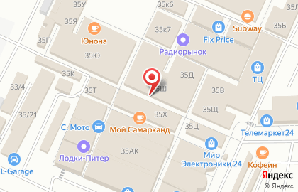 Наблюдалкин на карте