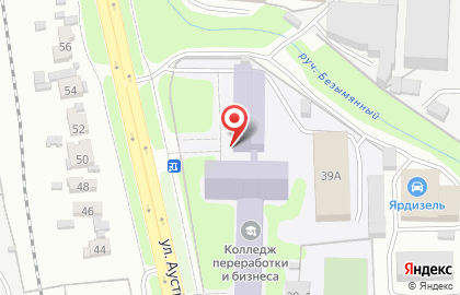 Пензенский колледж современных технологий переработки и бизнеса в Пензе на карте