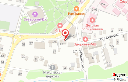 Торгово-сервисная компания на Ильской улице на карте