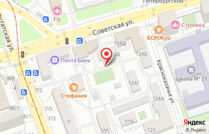 Любовь-морковь на Советской улице на карте