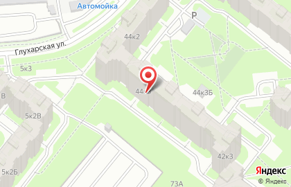 Содействие на проспекте Авиаконструкторов на карте