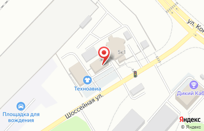 Магазин автозапчастей ГрандАвто в Дзержинском районе на карте