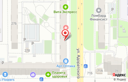 Салон красоты ПодСтрижом в Ново-Савиновском районе на карте